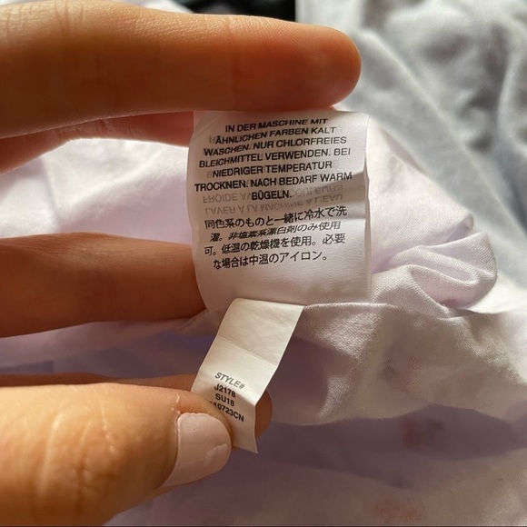 J.Crew fully lined cherries sleeveless top tie detail summer shirt flowy - Picture 7 of 7